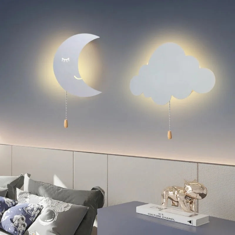 Moon Wall Lamp - Modern Wall Lamp for Stylish Interiors and Atmospheric Lighting