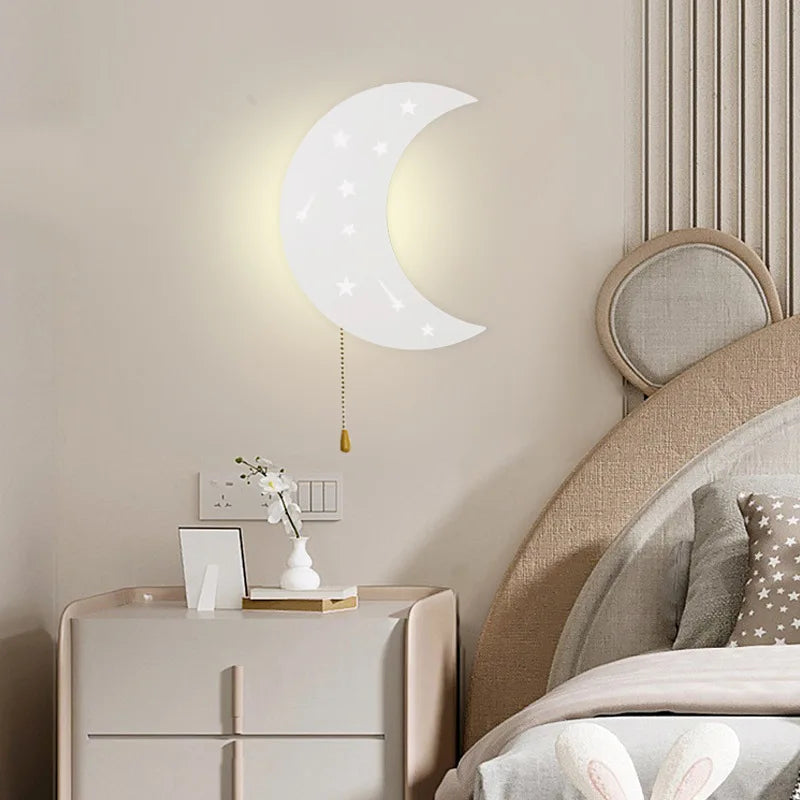 Moon Wall Lamp - Modern Wall Lamp for Stylish Interiors and Atmospheric Lighting