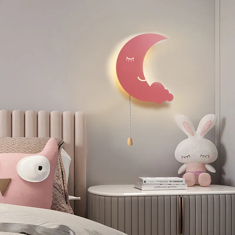 Moon Wall Lamp - Modern Wall Lamp for Stylish Interiors and Atmospheric Lighting
