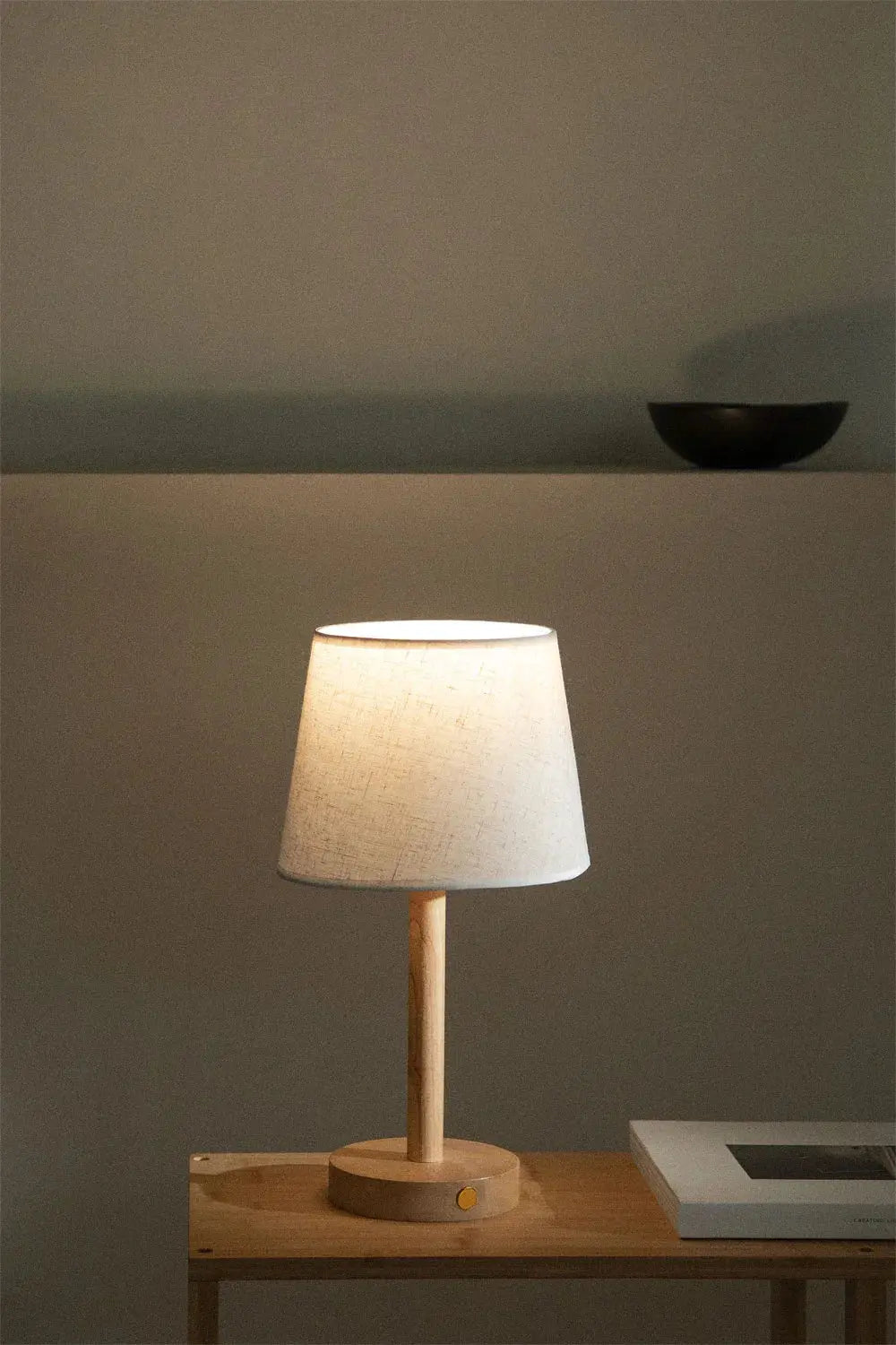 Wooden LED Night Light WoodGlow – Modern &amp; Wireless Lighting 