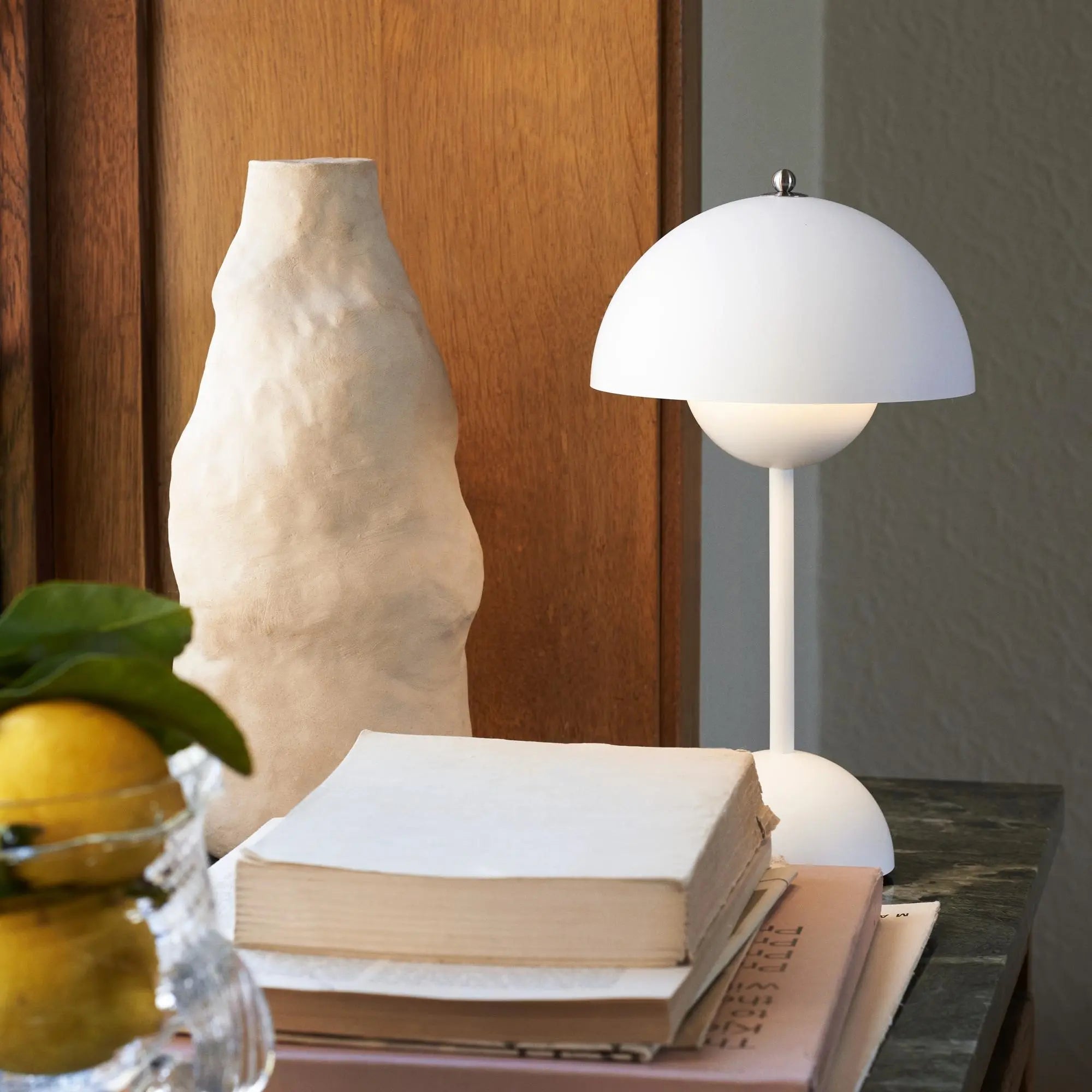LunarGlow Table Lamp - Dimmable LED Lighting for Every Interior