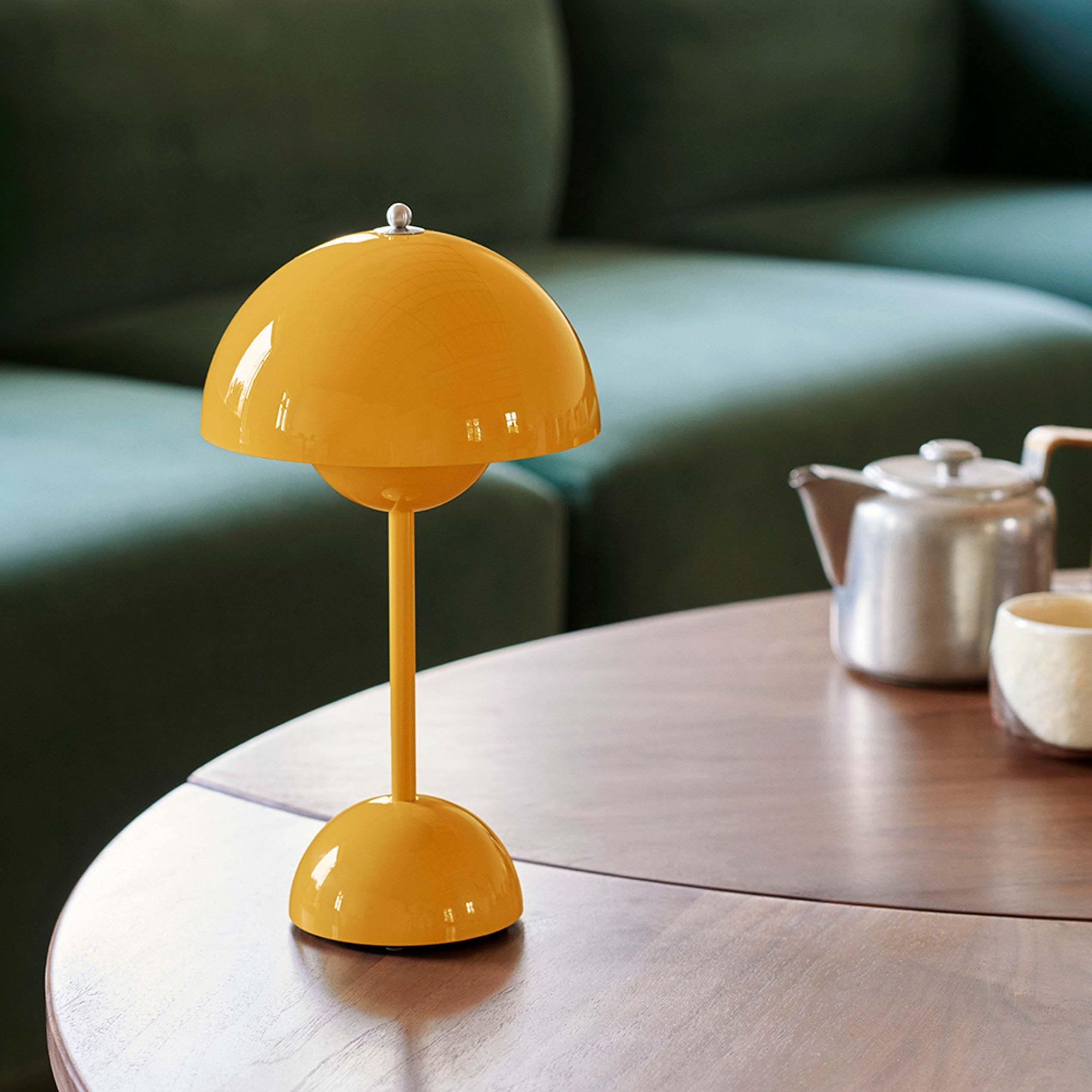 LunarGlow Table Lamp - Dimmable LED Lighting for Every Interior
