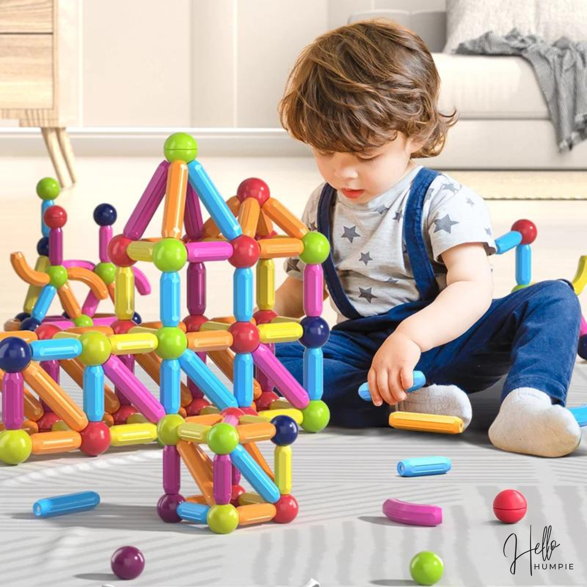 CreativeBuild – Magnetic Playset for Young Builders