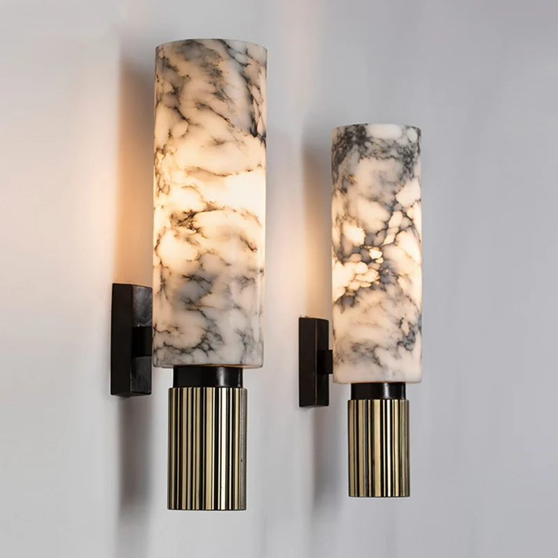 Stylish Marble Lamp - For Luxurious and Atmospheric Interiors