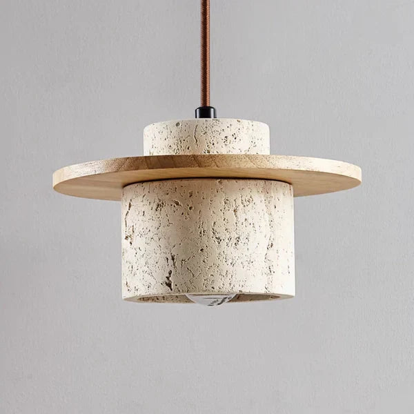 EarthLuxe Candelabra - Luxe Travertine Design Candelabra