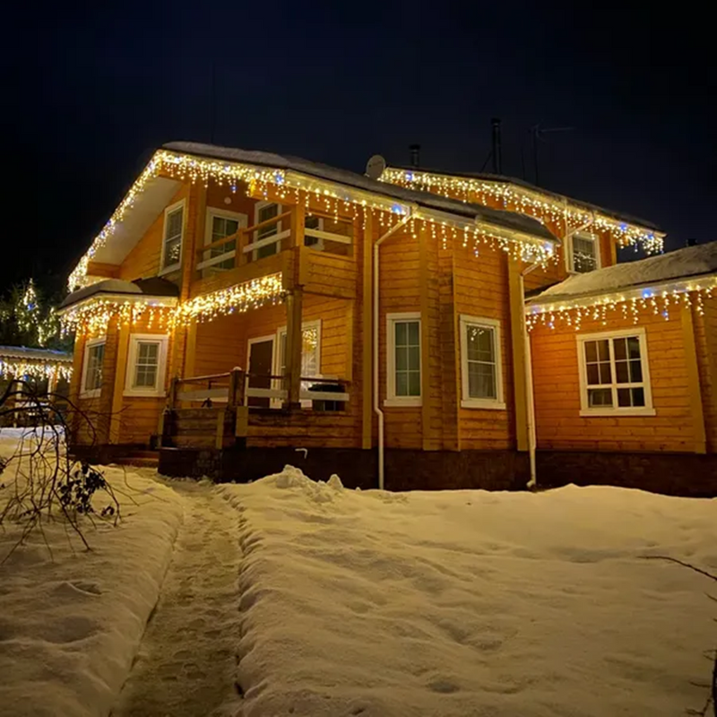 EnchantedGlow – Magiska LED Ljusgardiner för Högtider