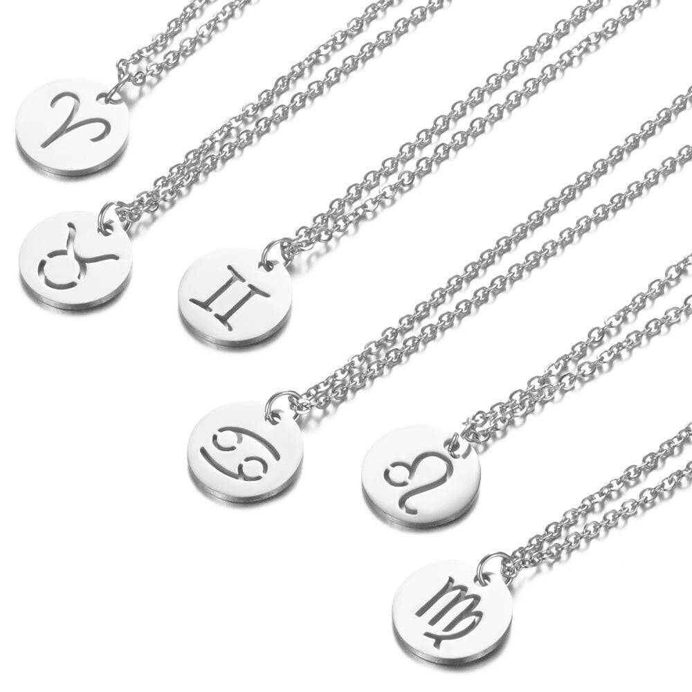 Zodiac Sign Necklace | Durable RVS, Stays Shiny!