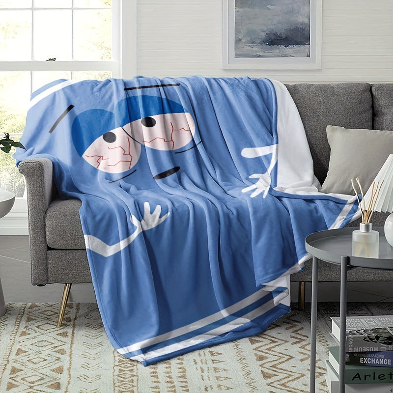 AnimeThrow – Reversible Fleece Blanket for All Seasons