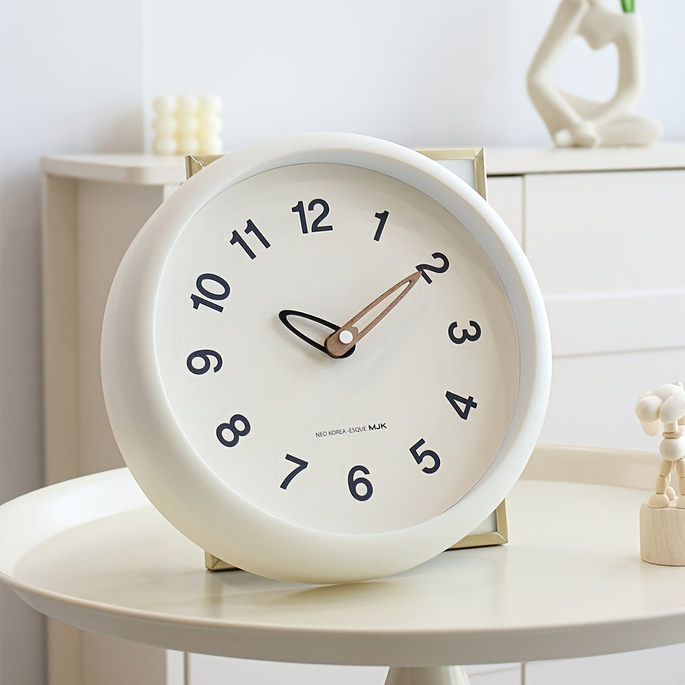 SilenceTime Clock – Elegant 10-inch Wall Clock for the Home
