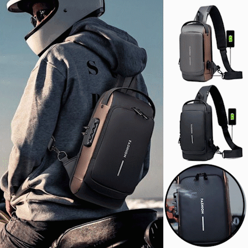 UrbanGuard Crossbody - Stylish and Secure Shoulder Bag