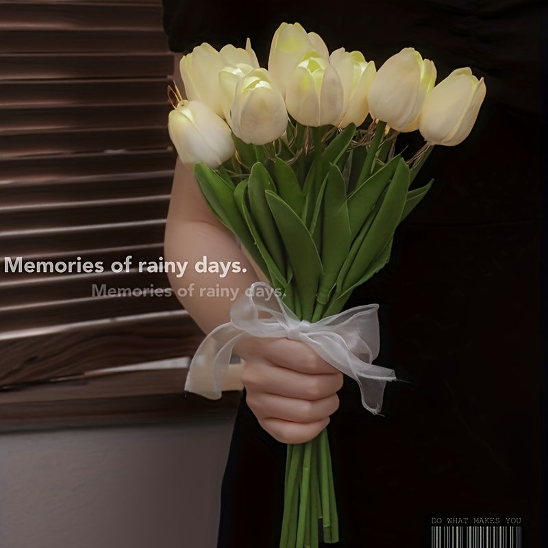 LumiBloom – 10x Tulip LED Table Lamps Bouquet