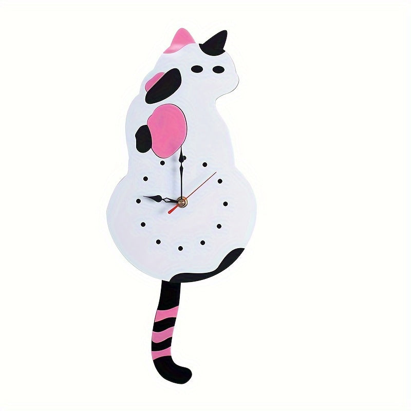 SwingTail Clock - Style Schommelstaart Cat Wall Decoration