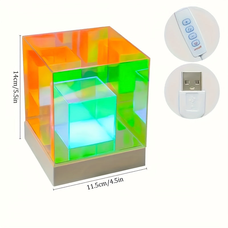 LumiSky - Adjustable Starry Sky Table Lamp Geometric