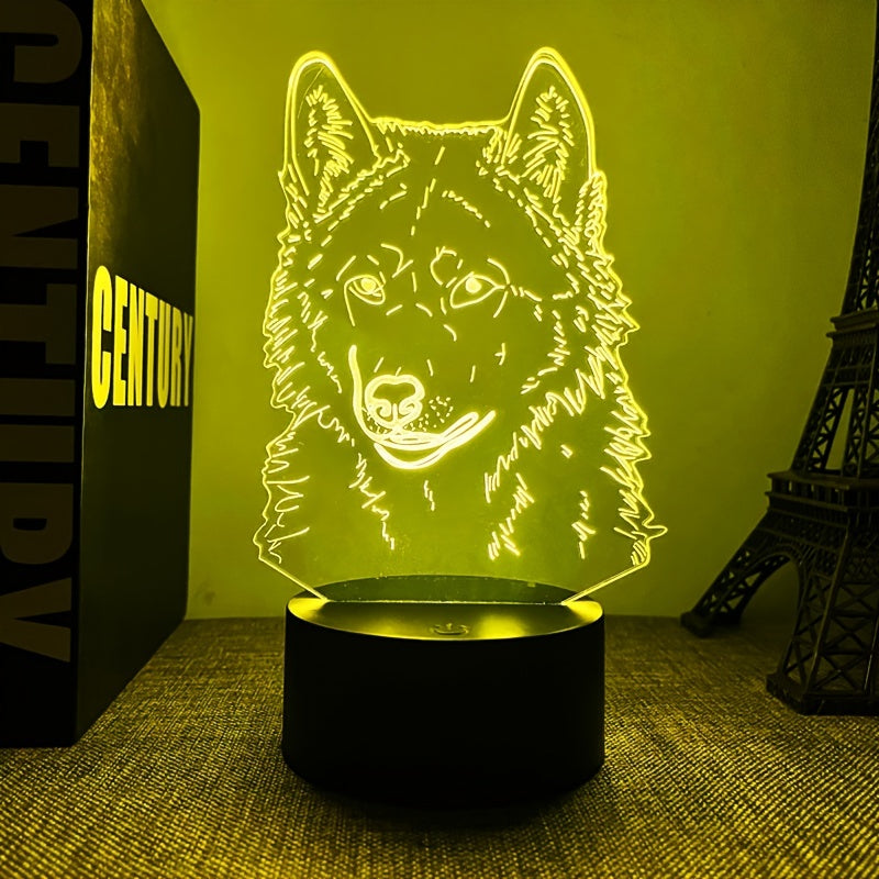 WolfLicht – 3D Stämningsljus med Touchfunktion