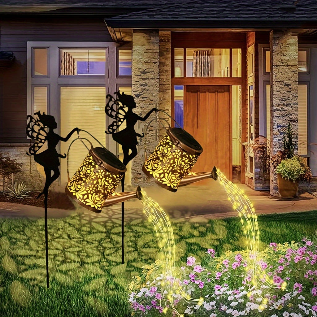 SolarSprinkle – Captivating Solar Sprinkler with Lighting