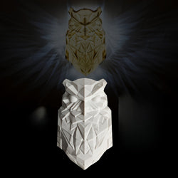 UggleLjus Vägglampa - Geometrisk LED Väggdekoration