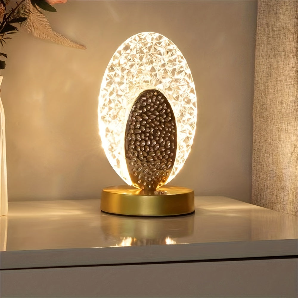 FeatherLamp - USB Touch Table Light with Unique Feather Design