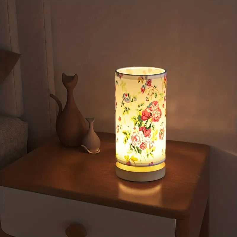 LinoGlow - Atmospheric Linen Night Light for Bedroom