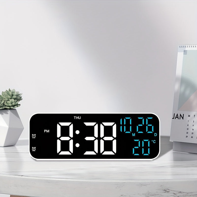 DeskTime - Elegant Digital USB Clock with Date