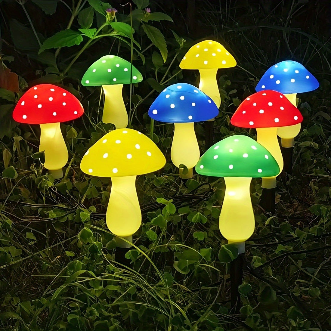SolarGlow Lamp - Energy Efficient Garden Lighting with 8 Modes
