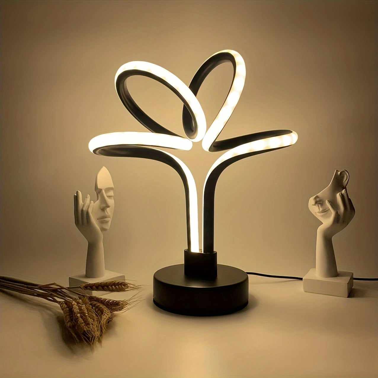 LumiNordic – Scandinavian USB LED Table Lamp