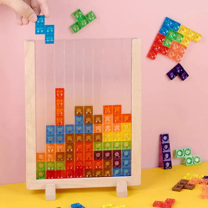BrainBlocks - Creative Wooden Block Puzzle for Adults