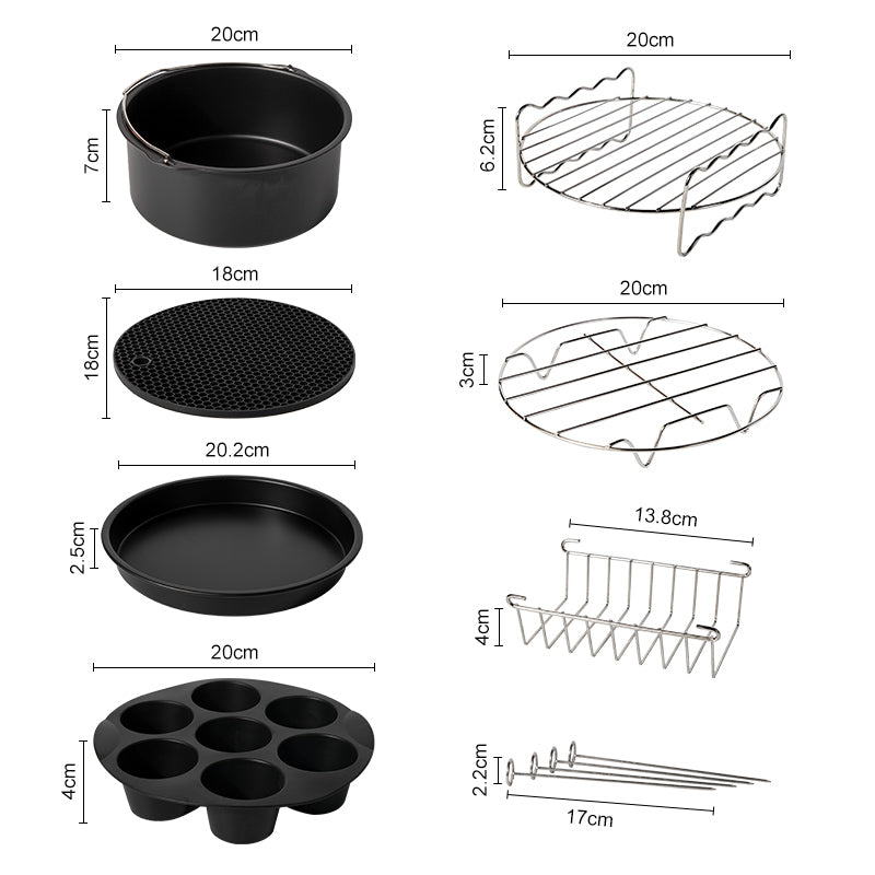 CookMaster Set - Complete accessories for Airfryer