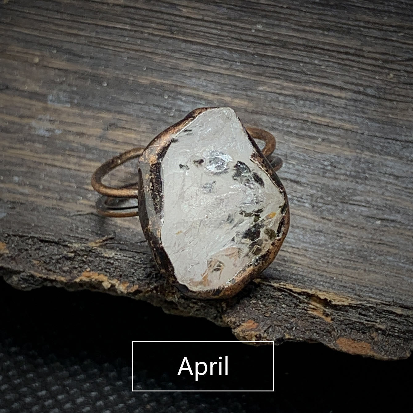 Elegant Natural Birthstone Ring - Selina 