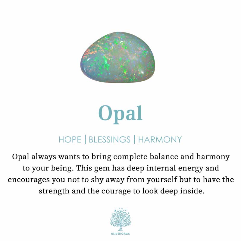 Eloise 18K Natural Opal Drop Pendant Necklace - A Captivating Elegance