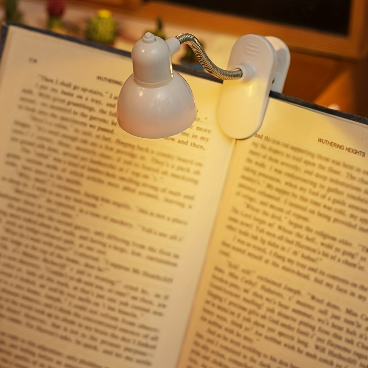 MiniGlow Lamp - Portable Clip-On Light for Reading