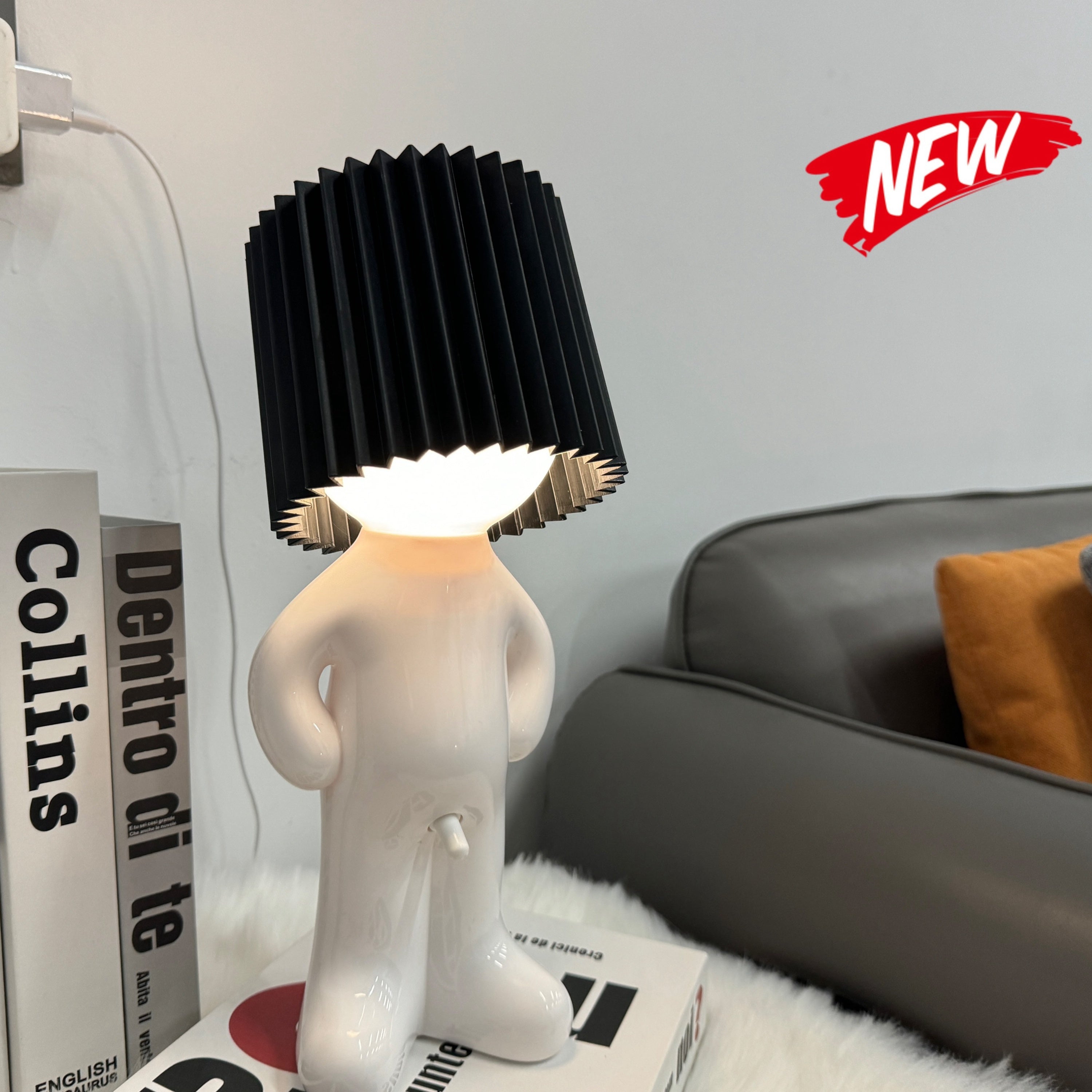 VerlegenLicht - Modern Geometric USB Table Lamp