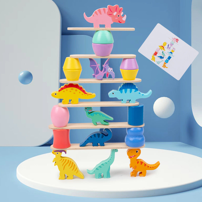DinoStack Game – Creative Stacking Game for Kids