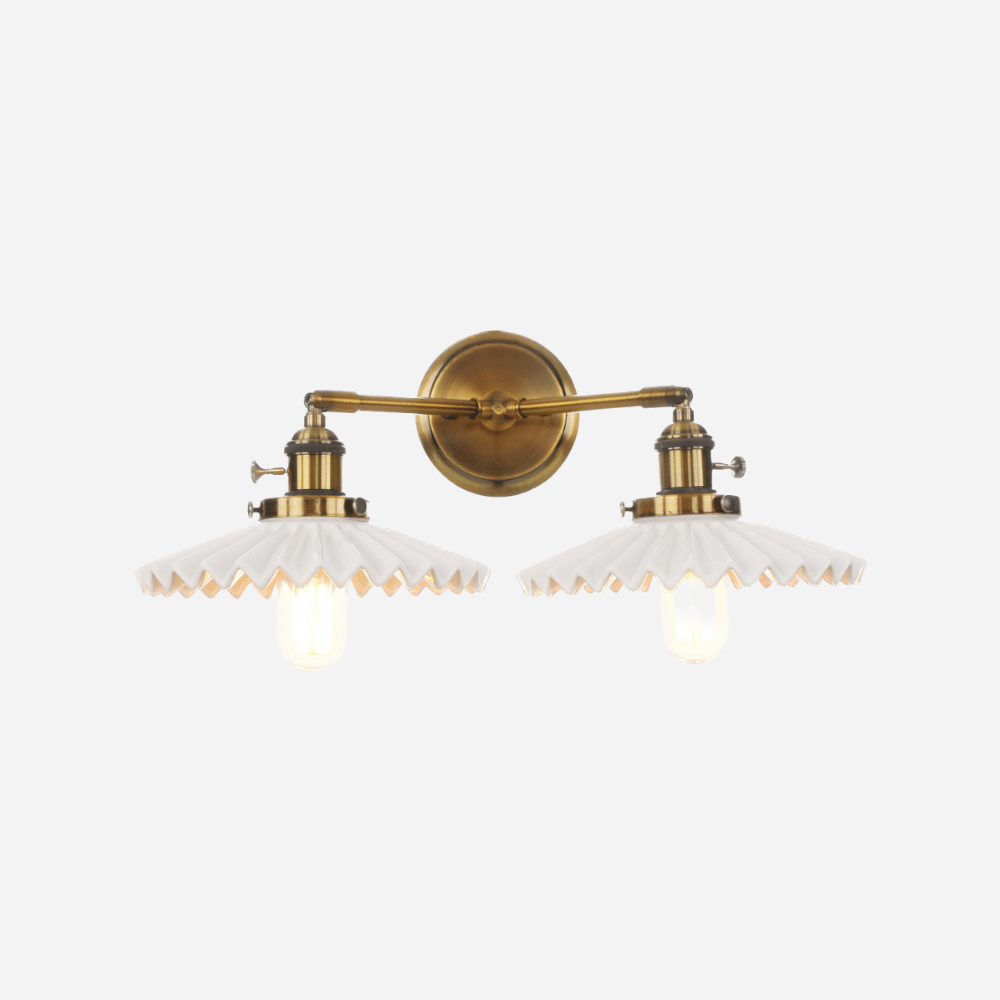 ElegantGlow – LYX Keramisk Vägglampa med Dubbel Belysning