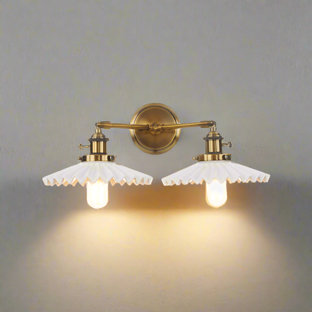 ElegantGlow – LYX Keramisk Vägglampa med Dubbel Belysning