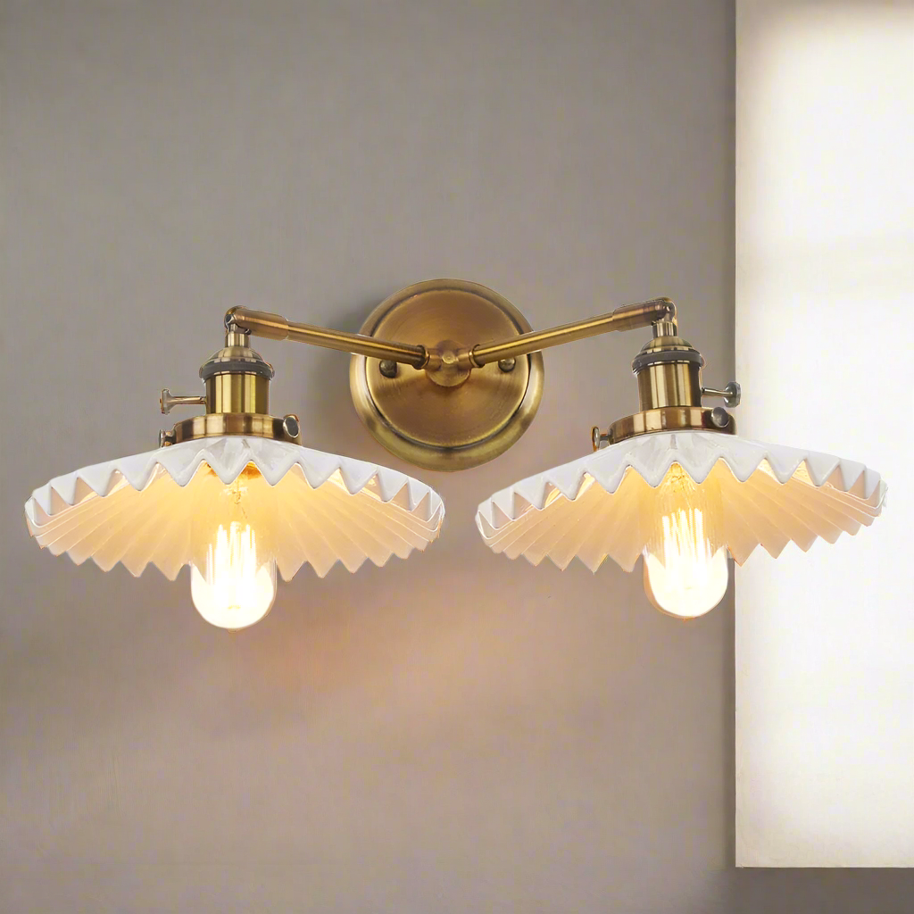 ElegantGlow – LYX Keramisk Vägglampa med Dubbel Belysning