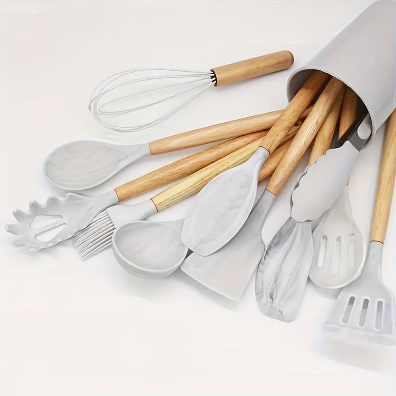 Canaya - Luxury Silicone Kitchen Utensil Set (12-piece)