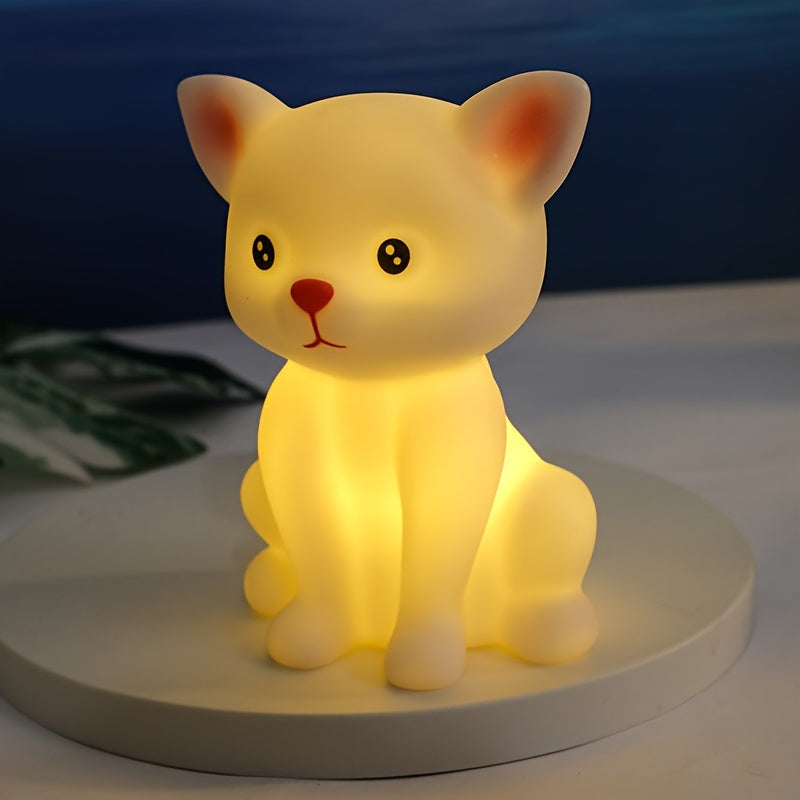 KittyGlow Lamp - Cute LED Table Lamp with Wireless Power Supply