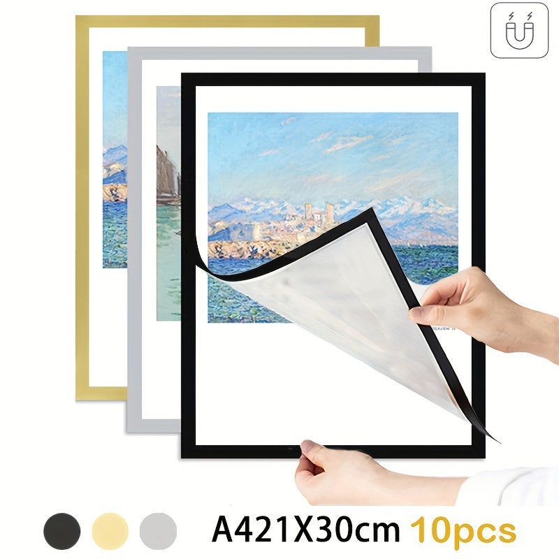 Magnetic Frame – Elegant Magnetic Foot Frame in A4