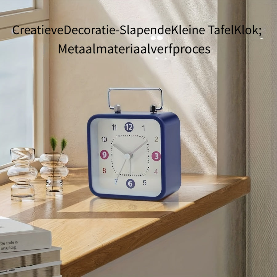 TimeCube Clock - Stylish Square Alarm Clock with Night Light