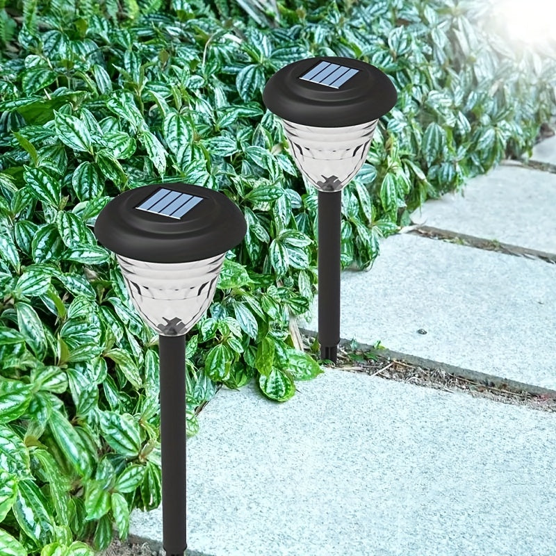 SolarGlow Lights – Set of 4 Colorful Outdoor Garden Lights