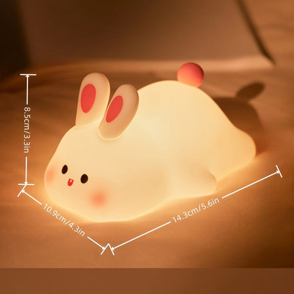 BunnyLight - Söt USB Nattlampa med Dimmer