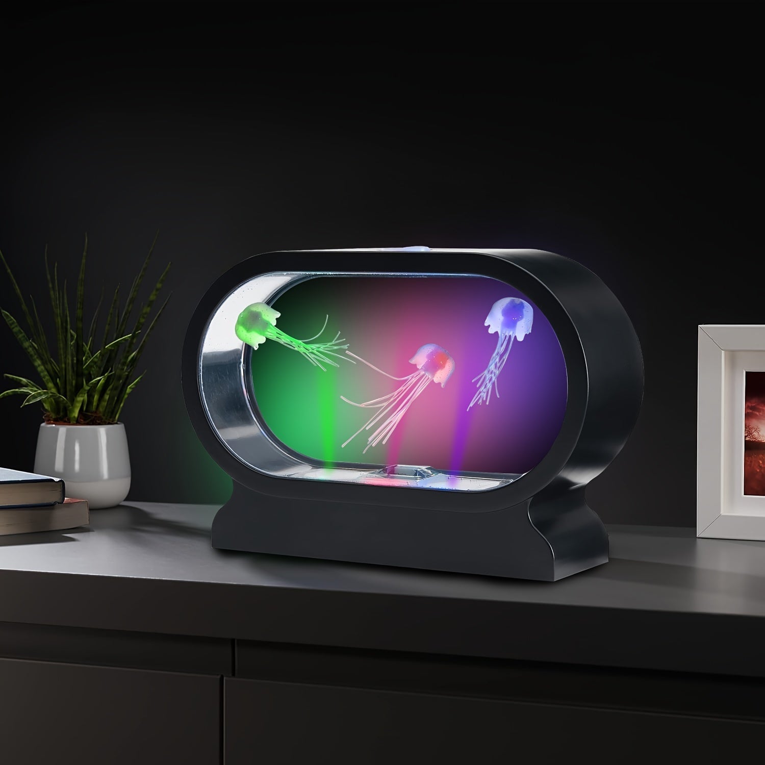 LumiJelly - LED Jellyfish Table Lamp with 3 Colors