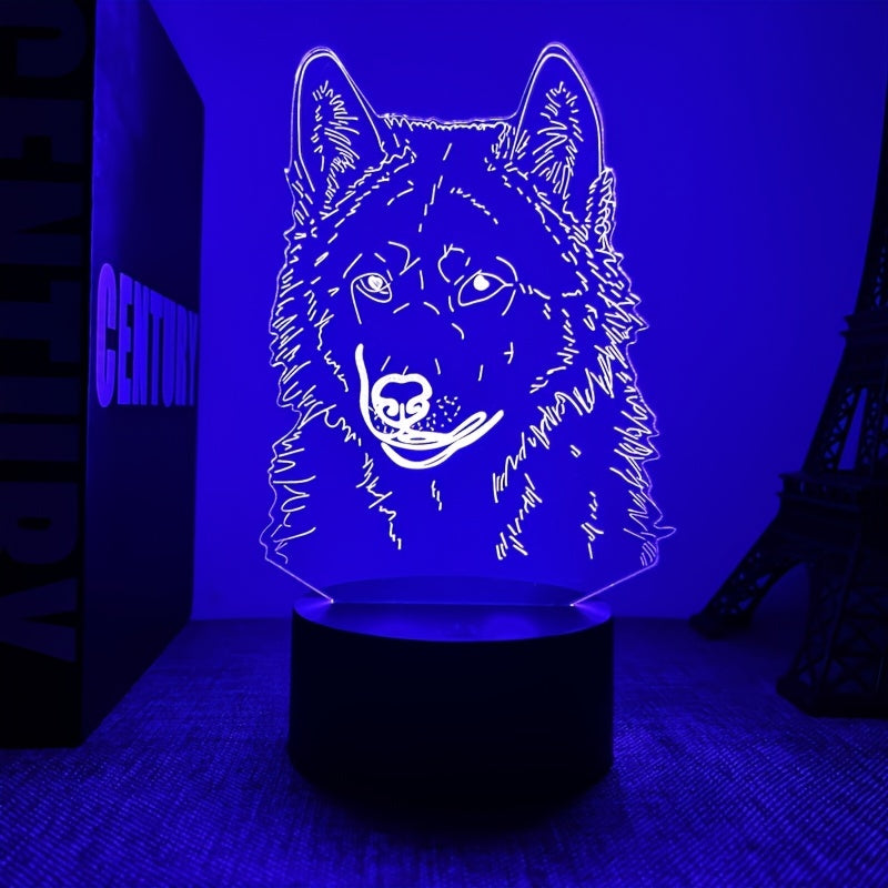 WolfLicht – 3D Stämningsljus med Touchfunktion