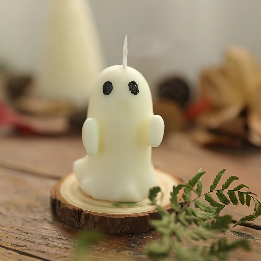 EnchantGlow - Handmade Halloween Scented Candle with Freesia
