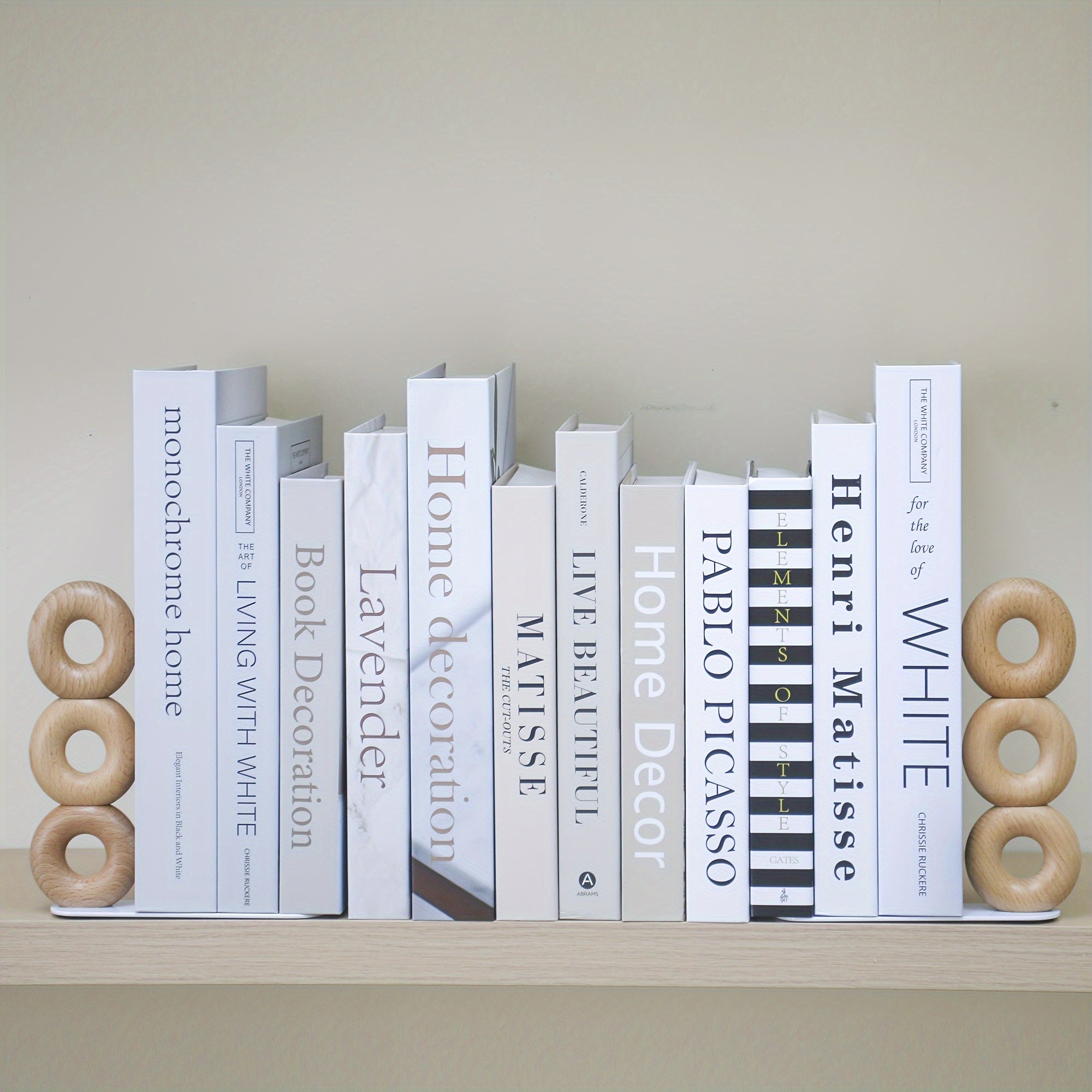 CityCharm - Stylish Decorative Fake Books Set