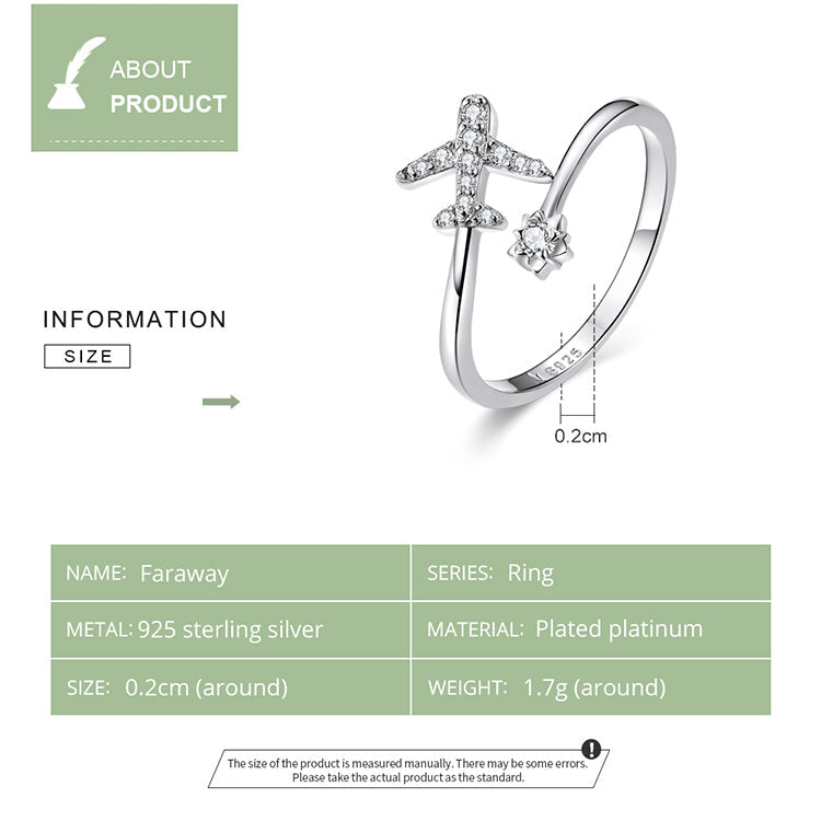 Original Airplane Ring with Exclusive Design