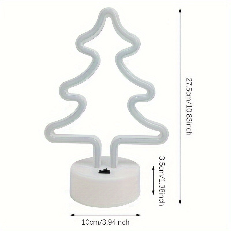 FestiveGlow - LED Neon Christmas Tree Lighting