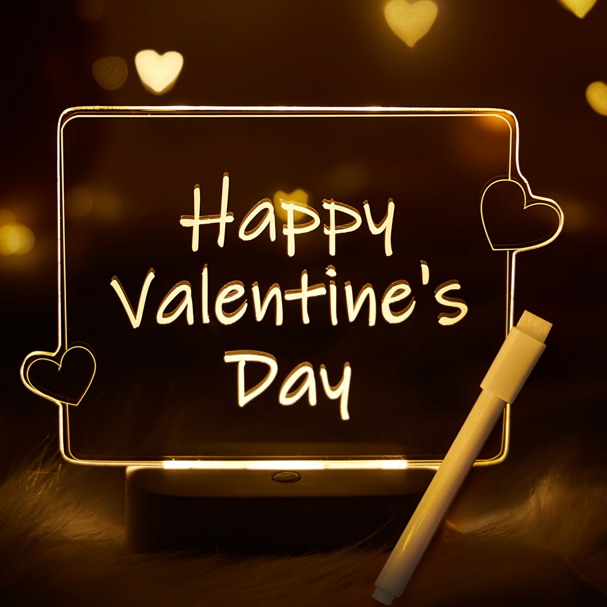 LoveGlow - Modern 3D LED Heart Lamp