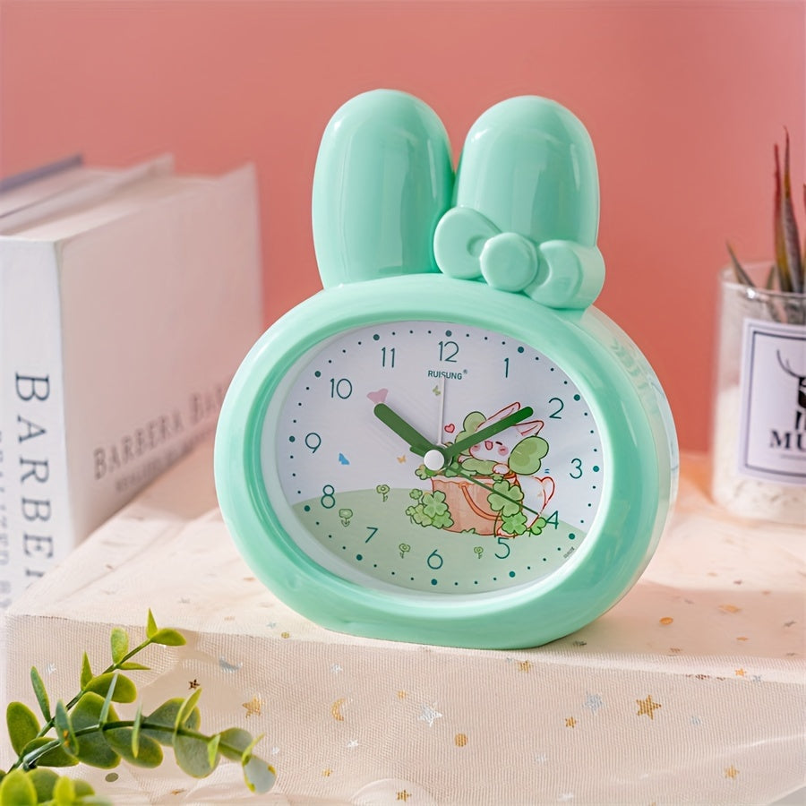 BunnyTime Clock - Cute LED Alarm Clock with Night Light