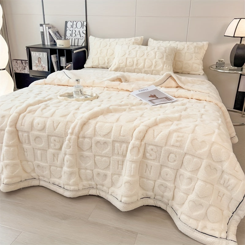 Stylish Coral Fleece Blanket for Ultimate Comfort